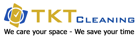 Logo công ty vệ sinh TKT Cleaning