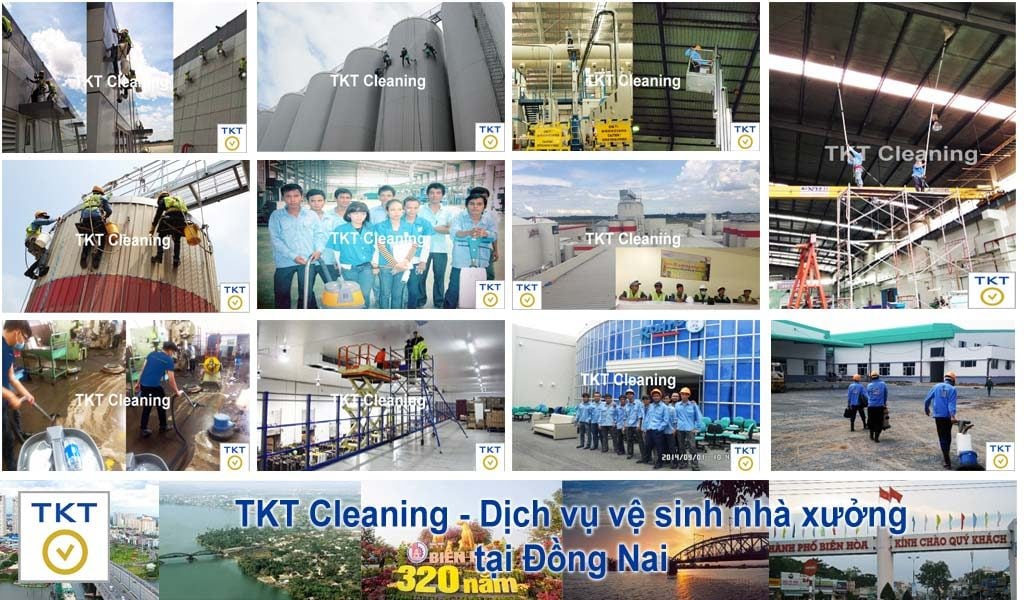 dịch vụ vệ sinh nhà máy, nhà xưởng Đồng Nai - TKT Cleaning
