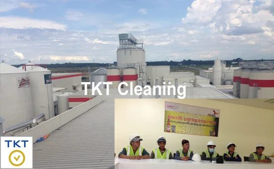 Dịch vụ vệ sinh nhà xưởng tại Đồng Nai TKT Company