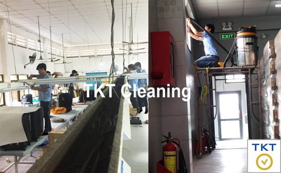 Pictures: cleaning service Thu Duc - Mam Lien Thanh factory