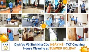chương trình khuyến mại dịch vụ vệ sinh nhà cửa ngày hè
