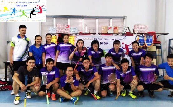 TKT Cleaning sponsors the TKT Cleaning Open badminton tournament