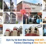 Khuyến mại dịch vụ vệ sinh nhà xưởng năm mới 2019