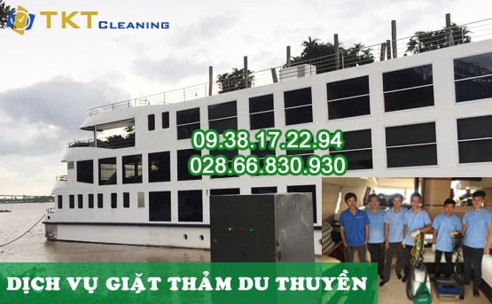 dịch vụ giặt thảm du thuyền TKT Company