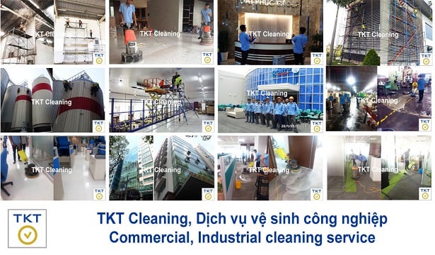 dịch vụ vệ sinh công nghiệp TKT Cleaning tại TpHCM
