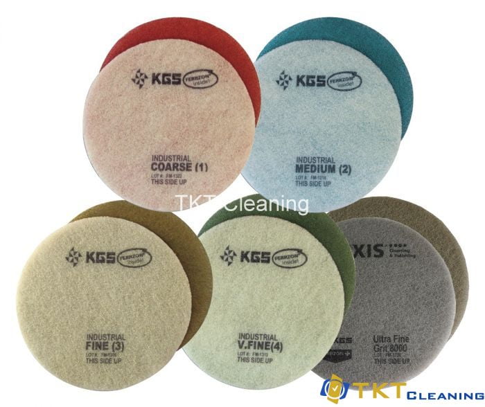 Pad Kgs Flexis vệ sinh bảo trì sàn đá sáng bóng