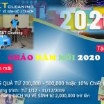 Khuyến mại dịch vụ vệ sinh TKT Cleaning mừng năm mới 2020