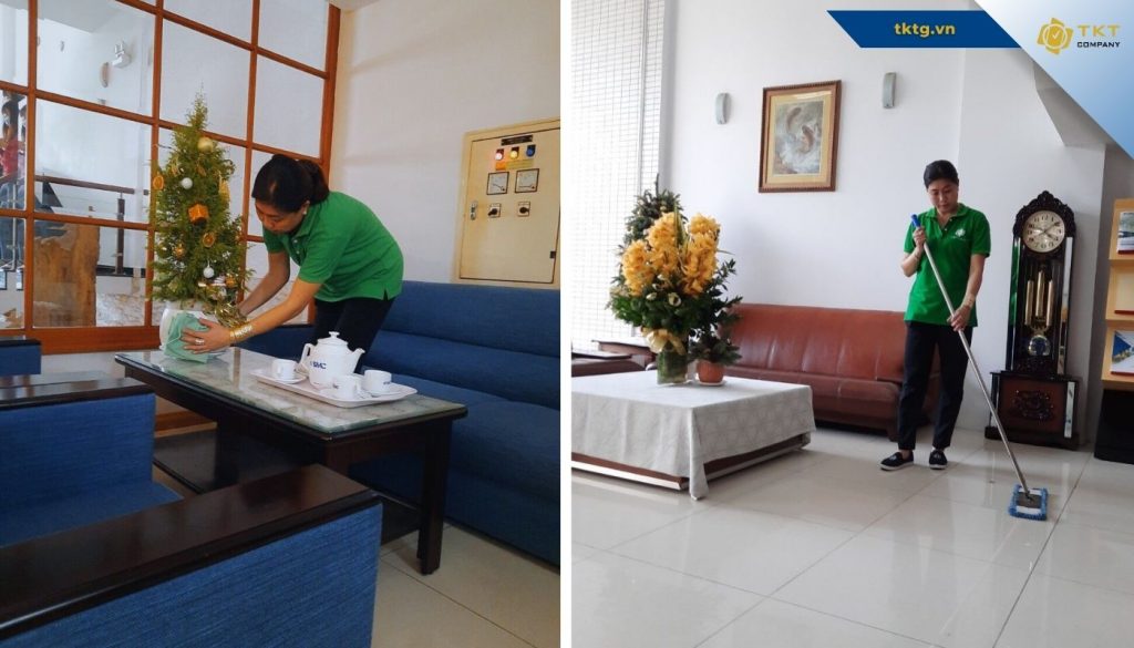 Cách dọn dẹp nhà ngày Tết khu vực phòng khách