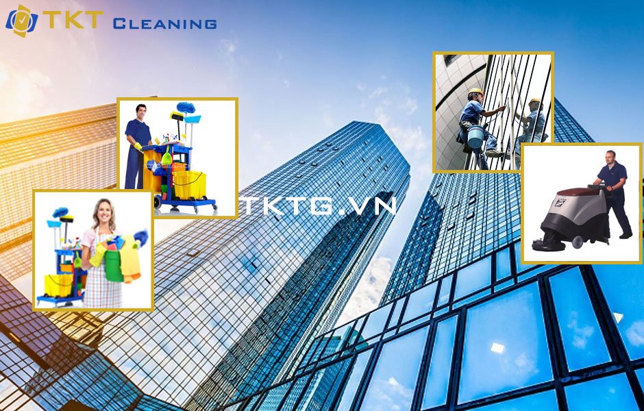 Dịch vụ vệ sinh tòa nhà TKT Cleaning