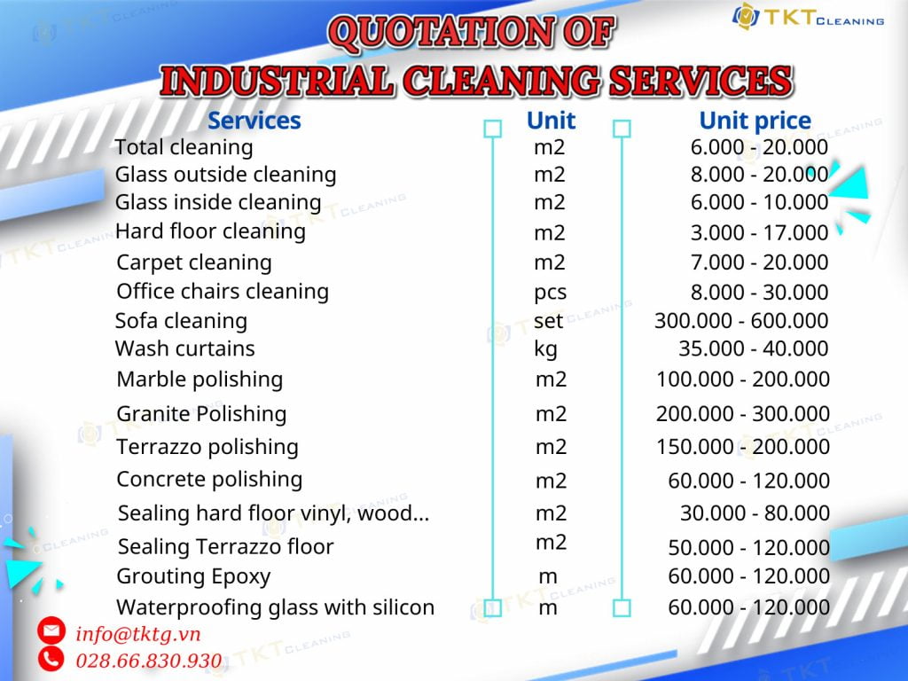 cleaning service quotation