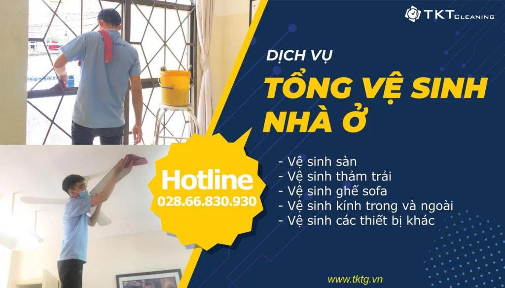 dịch vụ tổng vệ sinh nhà ở