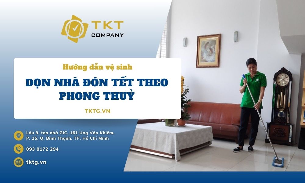 Dọn nhà đón Tết theo phong thủy