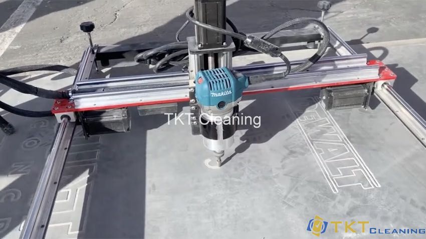 Máy cắt CNC di động cho bê tông trang trí