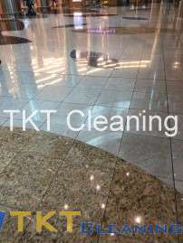 Bảo dưỡng sàn đá Granite tại sân bay Dubai