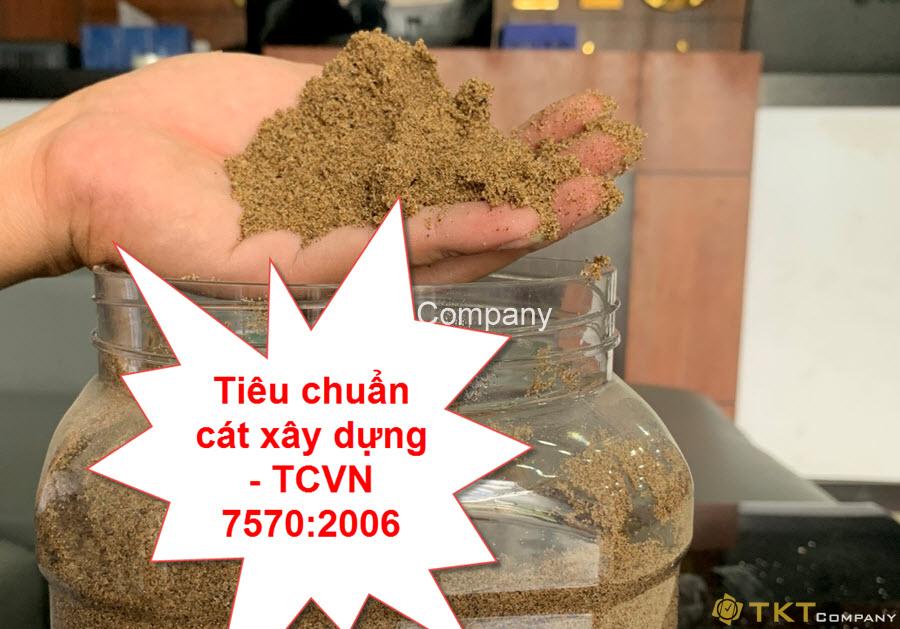 Tiêu chuẩn cát xây dựng Việt Nam