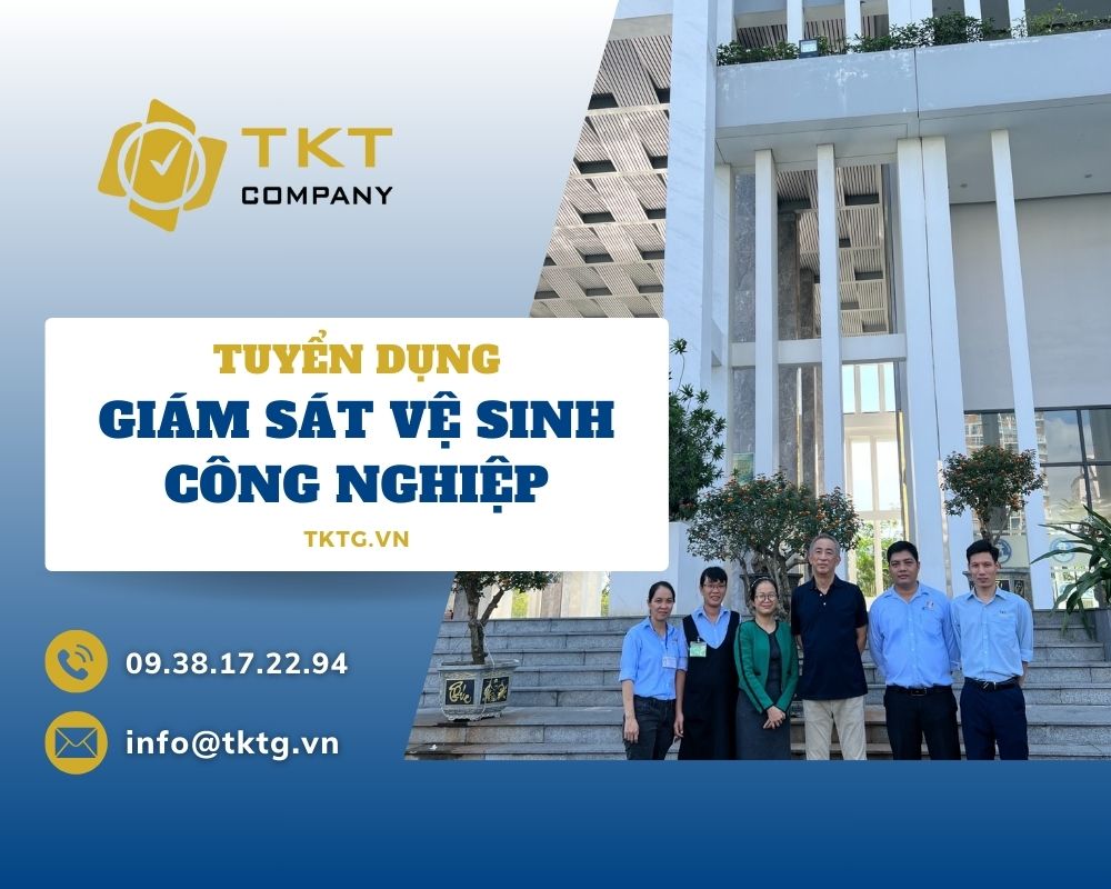 Tuyển dụng giám sát vệ sinh công nghiệp