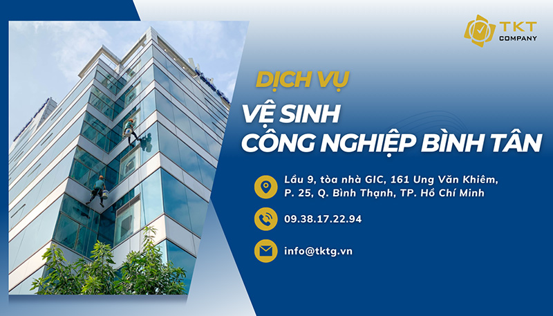 Dịch vụ vệ sinh công nghiệp tại TKT Company