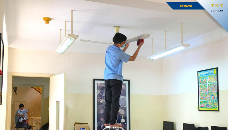 Vệ sinh toàn diện cho nhà ở tại quận 8