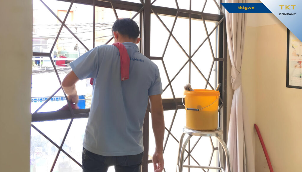 Vệ sinh công nghiệp tại quận 10 cho các công trình sau xây dựng