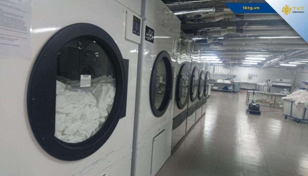 Máy giặt sấy công nghiệp