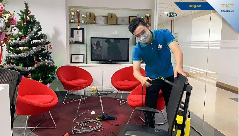 Quy trình vệ sinh công nghiệp tại TKT