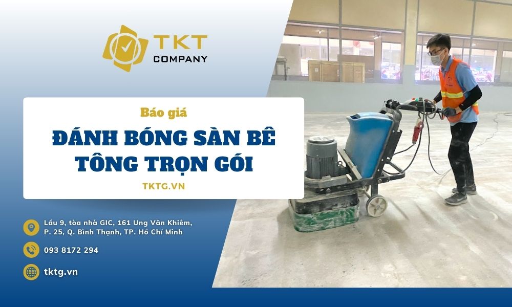 Báo giá đánh bóng sàn bê tông mới nhất