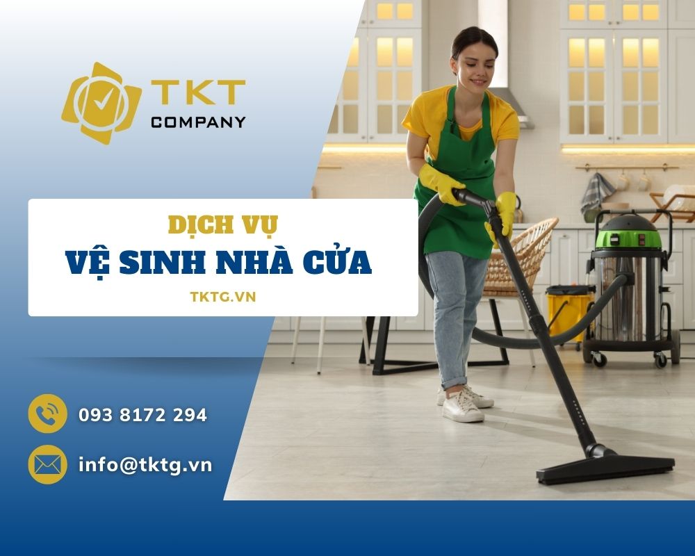 Dịch vụ vệ sinh nhà cửa trọn gói TPHCM