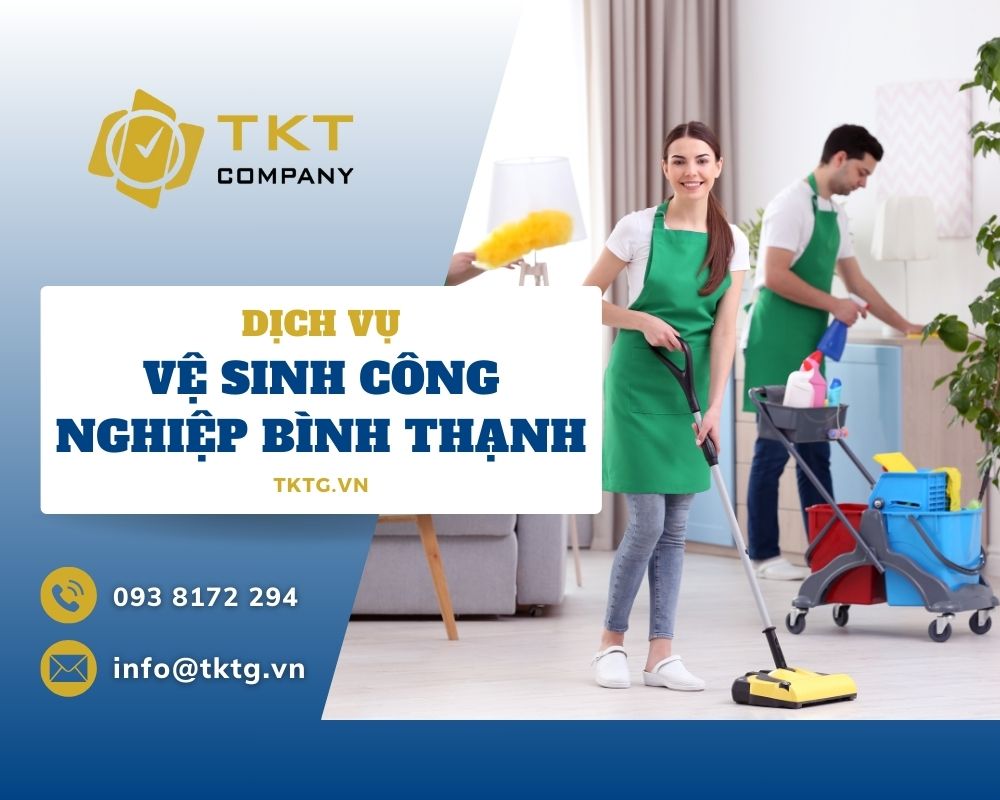 Dịch vụ dọn vệ sinh công nghiệp Bình Thạnh trọn gói