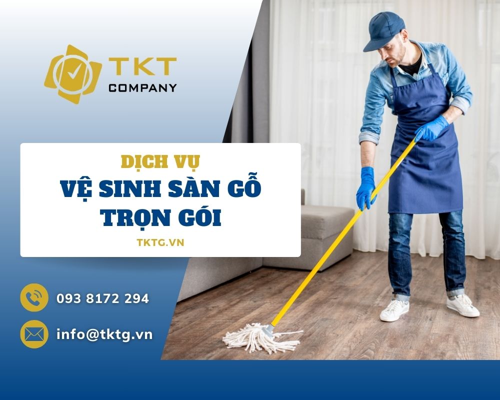 Dịch vụ vệ sinh sàn gỗ giá tốt