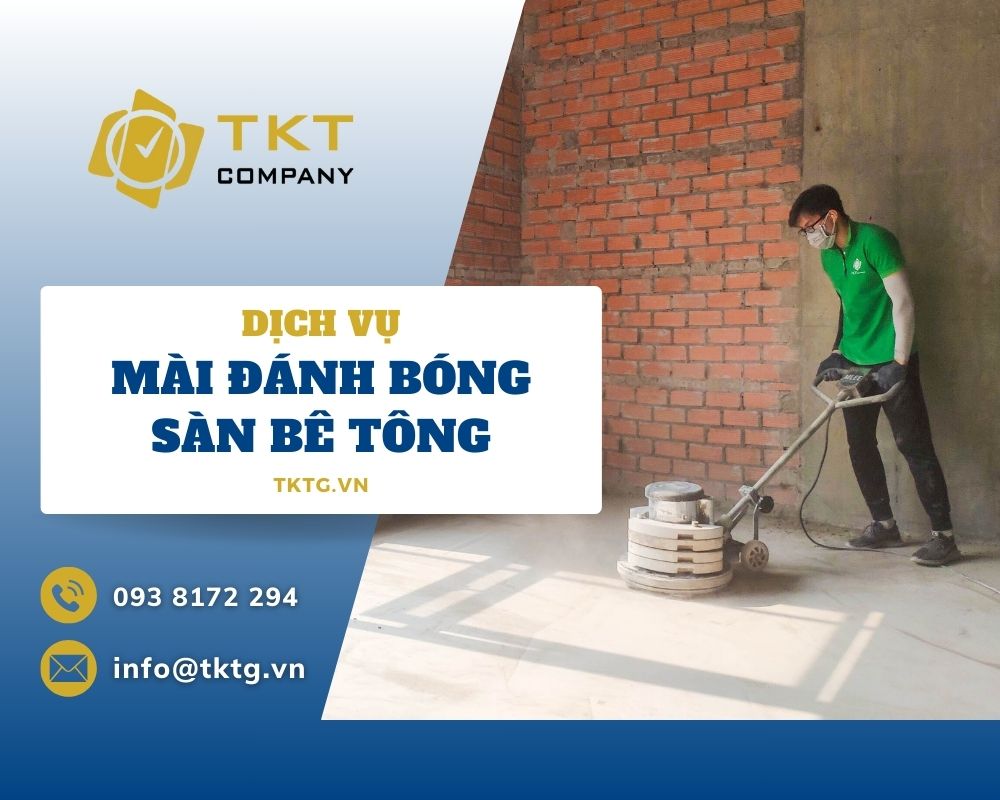 Dịch vụ mài bóng sàn bê tông TPHCM