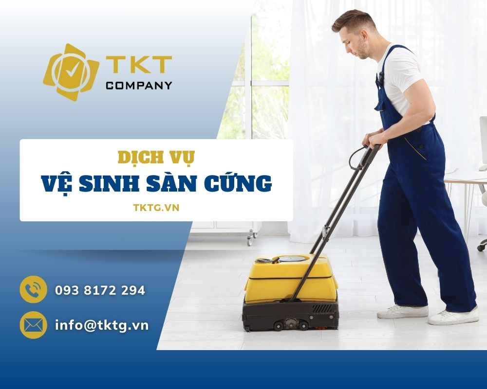 Dịch vụ vệ sinh sàn cứng tại TPHCM