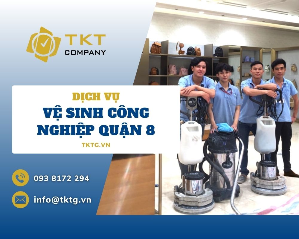 Vệ sinh công nghiệp quận 8