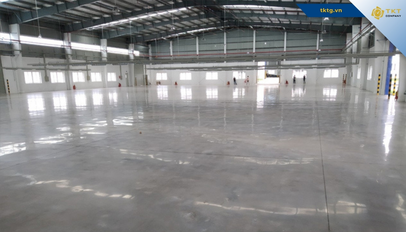 Lựa chon vị trí thi công bề mặt sàn epoxy tự san phẳng