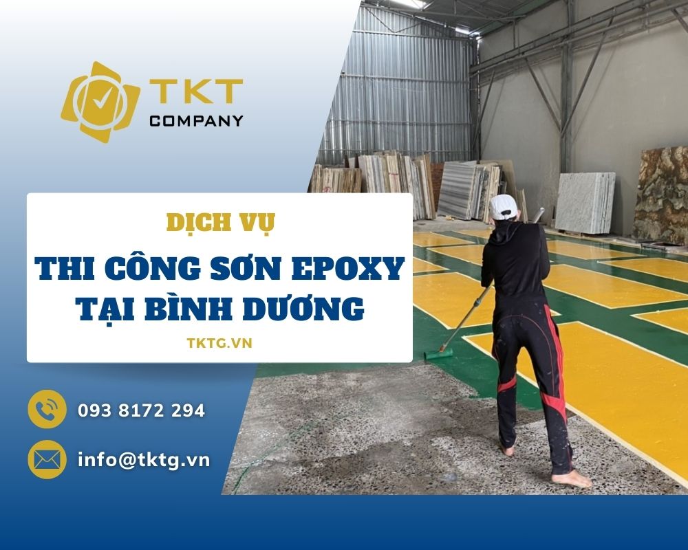 Thi công sơn Epoxy Bình Dương trọn gói