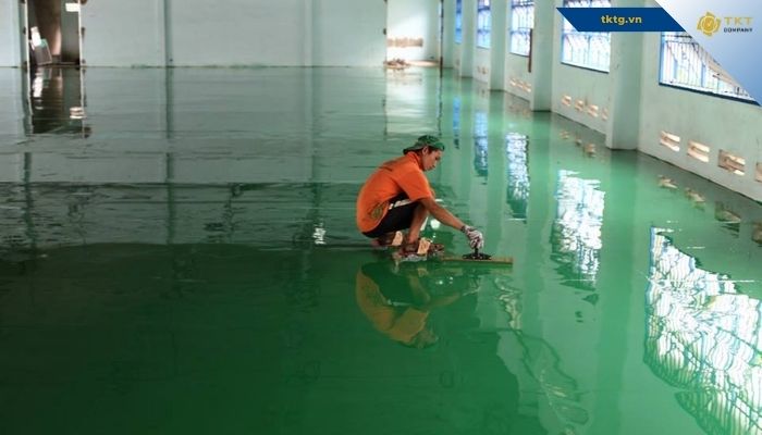 Các hạng mục thường có trong dịch vụ thi công sơn Epoxy Bình Dương 