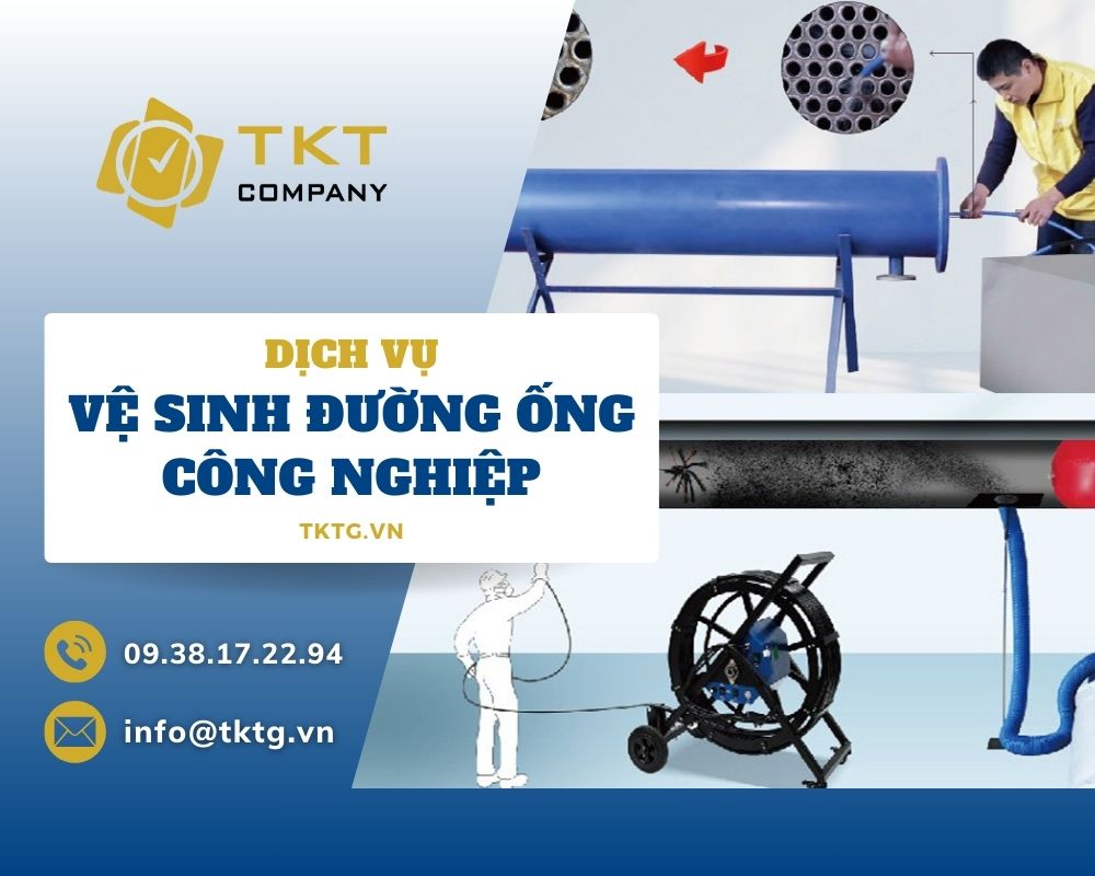 Dịch vụ vệ sinh đường ống công nghiệp