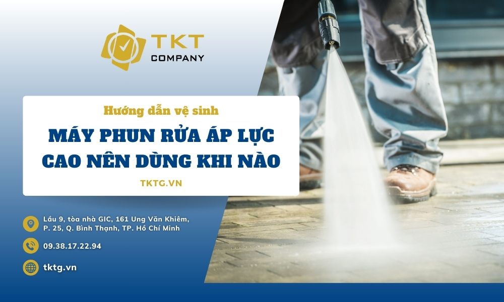 máy phun rửa áp lực cao lên dùng khi nào