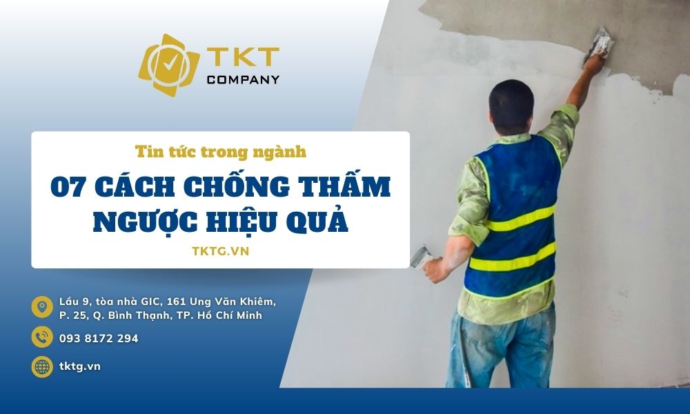 Các cách chống thấm ngược hiệu quả