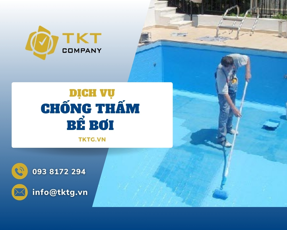 Báo giá dịch vụ chống thấm bể bơi