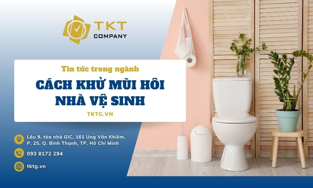 14 cách khử mùi nhà vệ sinh đơn giản, hiệu quả