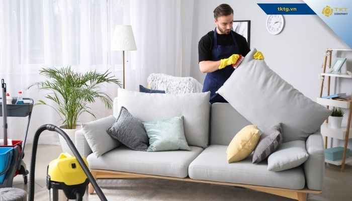 Quy trình vệ sinh ghế sofa ở quận 8