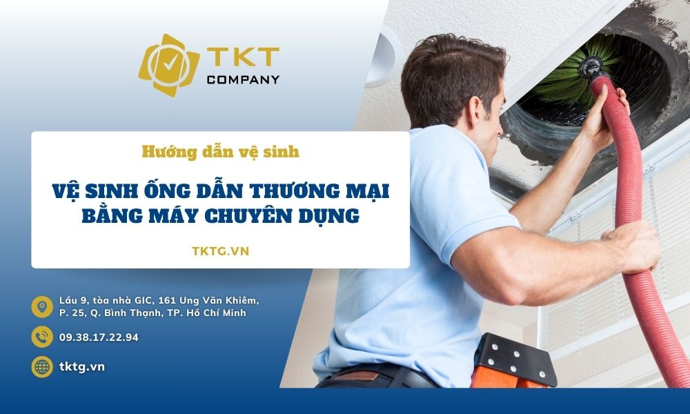 vệ sinh ống dẫn thương mại