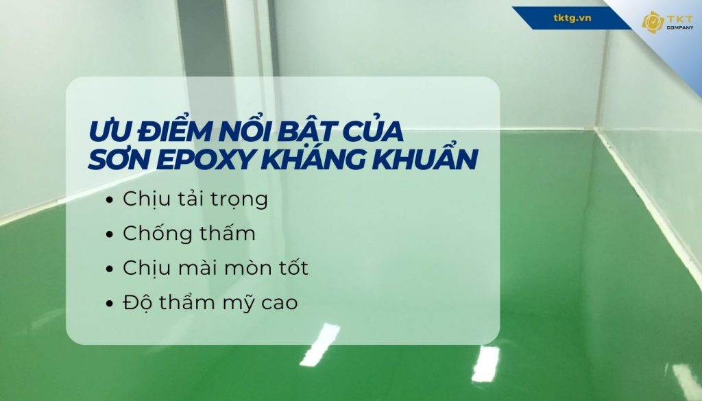 Ưu điểm của sơn epoxy kháng khuẩn