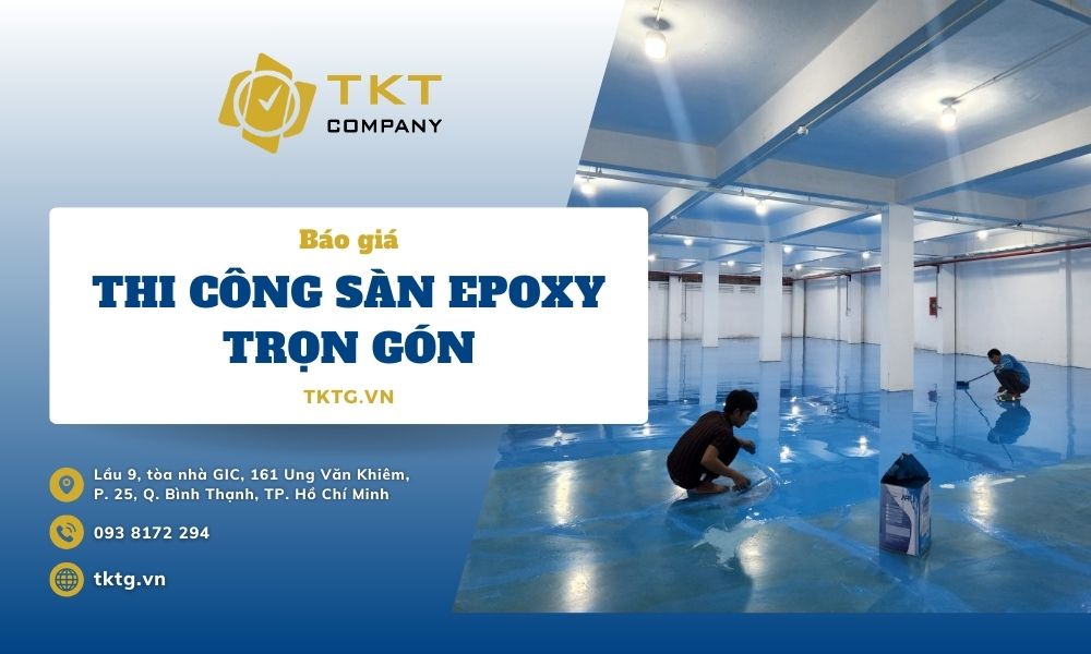Bảng giá thi công sơn epoxy tại TKT Company