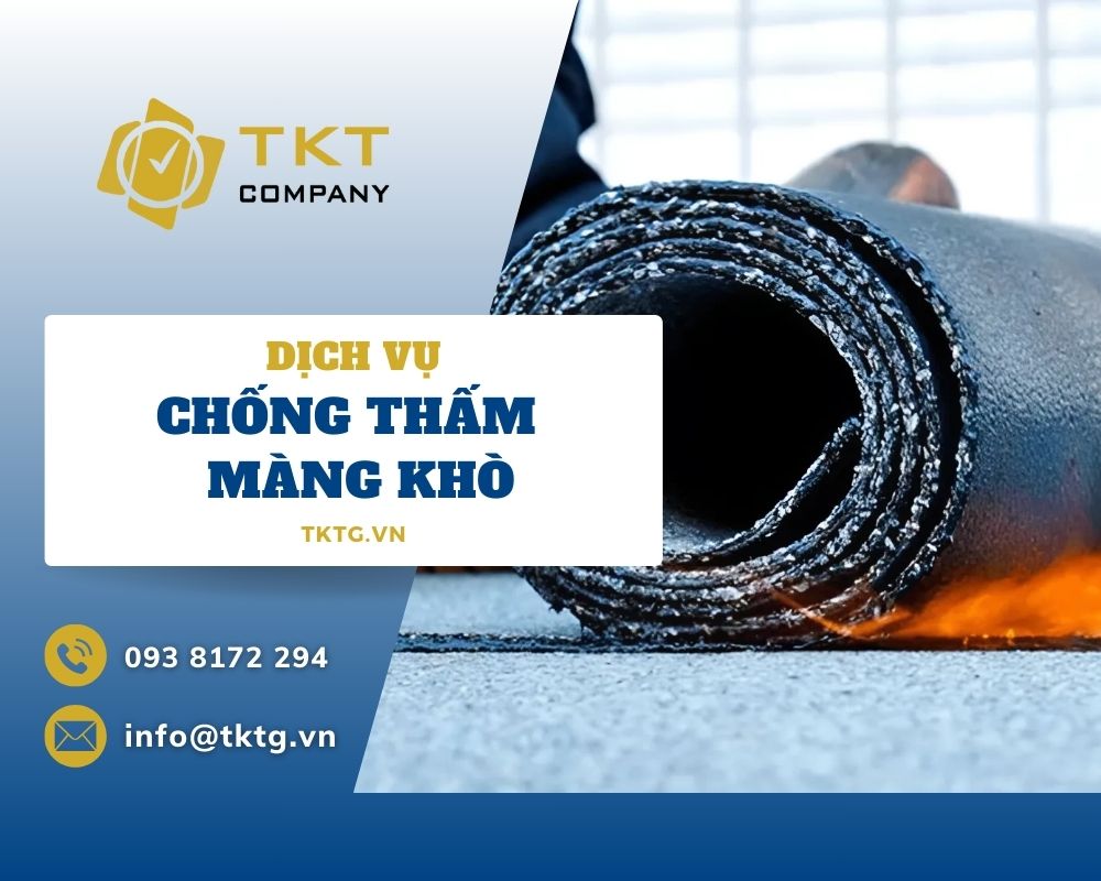 Dịch vụ thi công chống thấm bằng màng khò