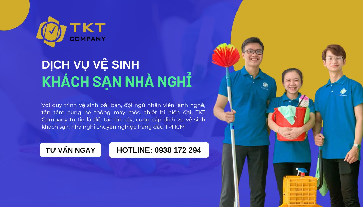 Dịch vụ vệ sinh khách sạn TKT Cpmpany