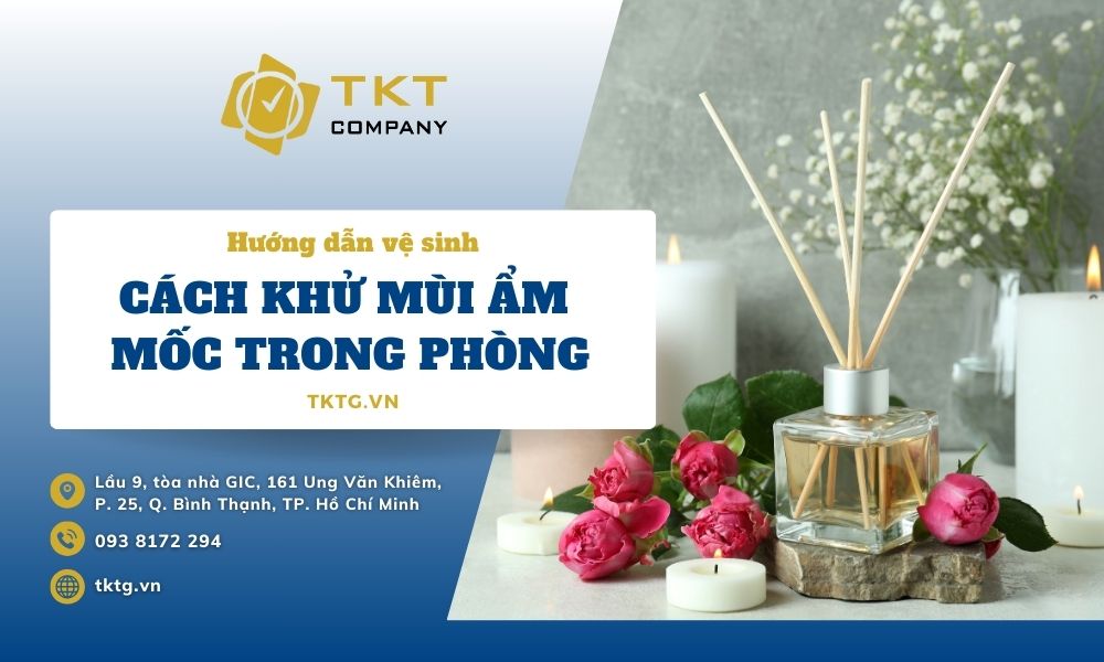 Gợi ý 16 cách khử mùi ẩm mốc trong phòng kín