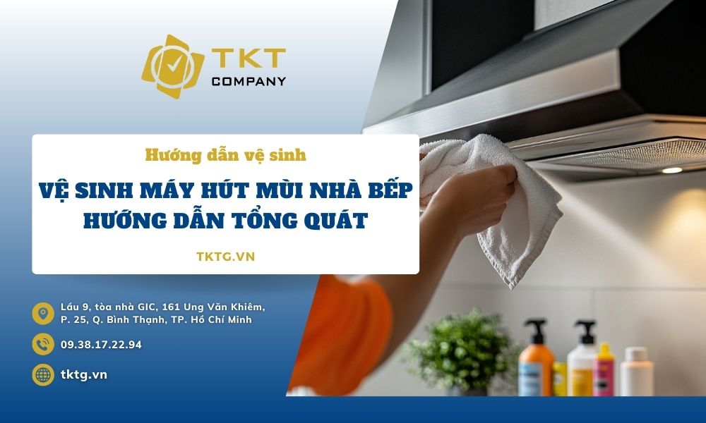 vệ sinh máy hút mùi nhà bếp