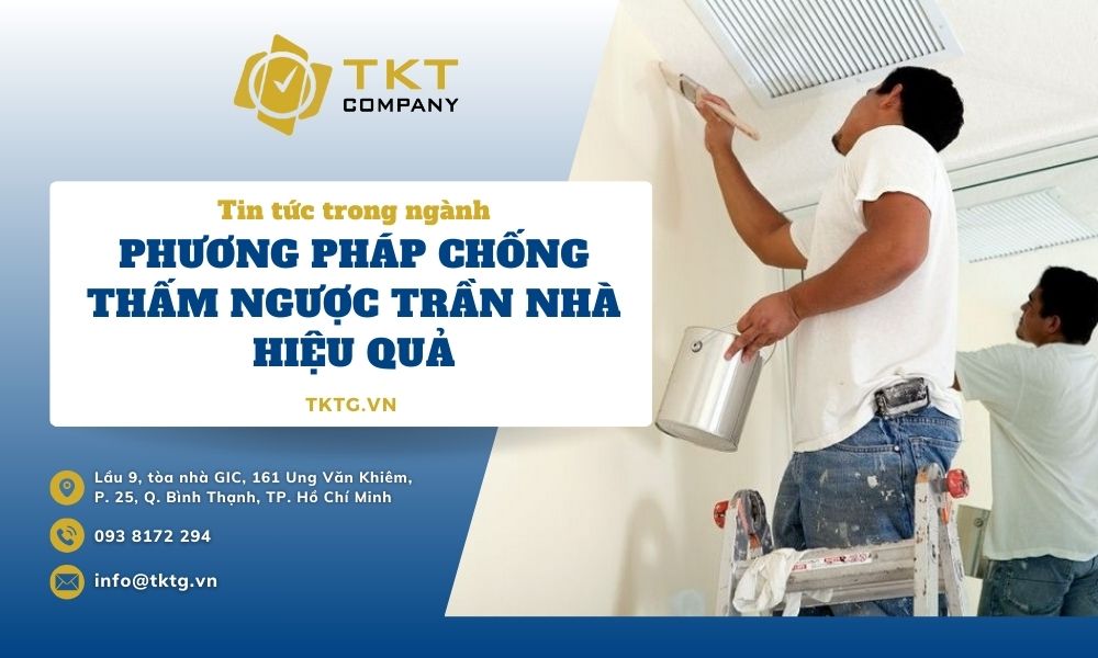 Chống thấm ngược trần nhà