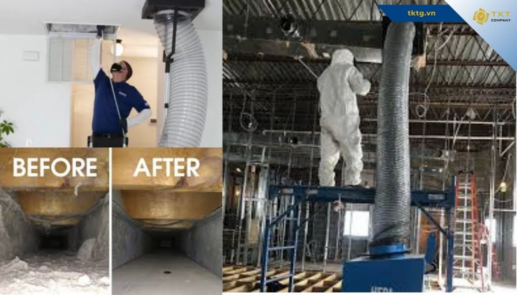 Dịch vụ vệ sinh ống gió, ống khí điều hòa, HVAC